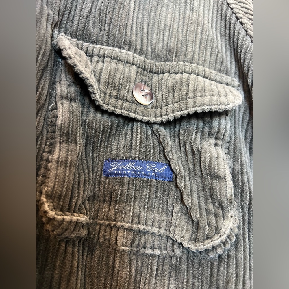 Vintage Yellow Cab Clothing Co. Corduroy Chore Field Coat Size 52 - Picture 4 of 14